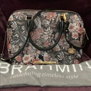 Brahmin Vivian Black Bohemia handbag